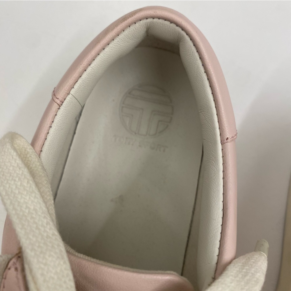 Tory Burch || Tory Sport‎ Ruffle Sneaker Pink 5 - Picture 3 of 9